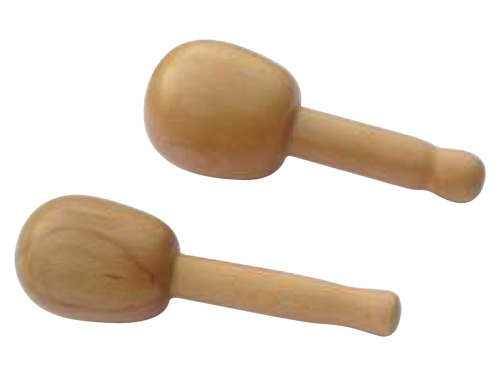 Dapping Mallets Wooden, Set of 2