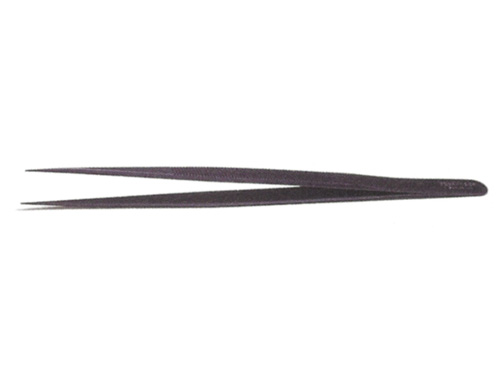 Diamond Tweezers Black Shining Sharp Point