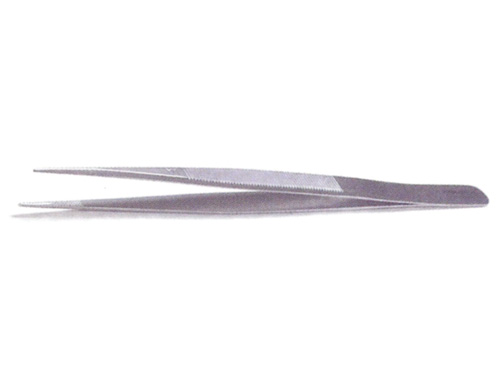 Diamond Tweezers Round Points With Inside Grooves