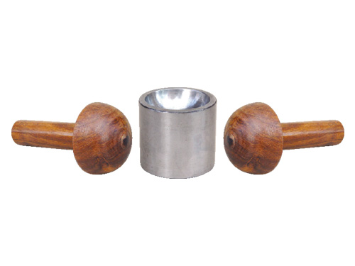 Large Dapping Die Steel With Two Wooden Punch