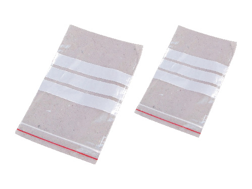 Re-closable "Zip Bags"